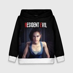Толстовка-худи детская Jill Valentine, цвет: 3D-белый