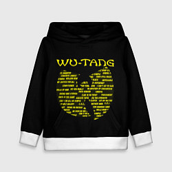 Толстовка-худи детская WU-TANG CLAN, цвет: 3D-белый