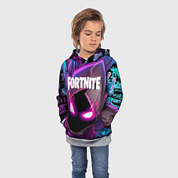 Толстовка-худи детская FORTNITE, цвет: 3D-меланж — фото 2