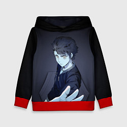 Толстовка-худи детская БАШНЯ БОГА, цвет: 3D-красный