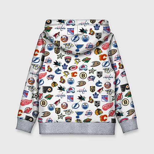 Детская толстовка NHL PATTERN Z / 3D-Меланж – фото 2
