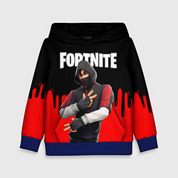 Толстовка-худи детская FORTNITE x IKONIK, цвет: 3D-синий