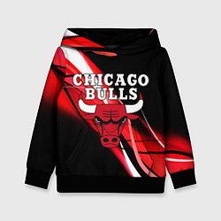 Толстовка-худи детская CHICAGO BULLS, цвет: 3D-черный