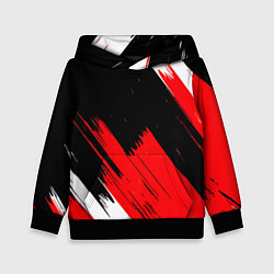 Толстовка-худи детская ТЕКСТУРА, цвет: 3D-черный