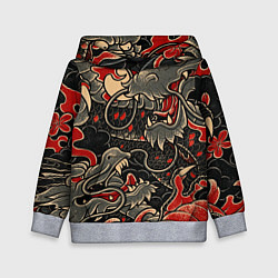 Детская толстовка Dsquared tatoo DRAGON