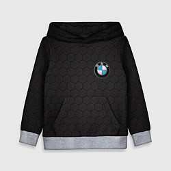 Толстовка-худи детская BMW, цвет: 3D-меланж
