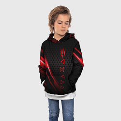 Толстовка-худи детская The Witcher, цвет: 3D-белый — фото 2