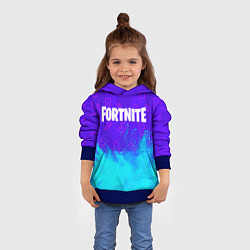 Толстовка-худи детская FORTNITE ФОРТНАЙТ, цвет: 3D-синий — фото 2