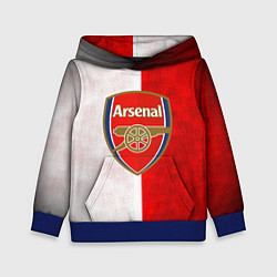 Толстовка-худи детская FC Arsenal 3D, цвет: 3D-синий