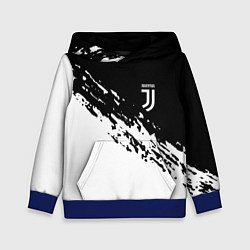 Толстовка-худи детская JUVENTUS, цвет: 3D-синий