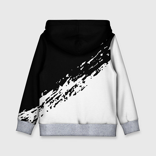 Детская толстовка JUVENTUS / 3D-Меланж – фото 2