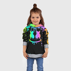 Толстовка-худи детская MARSHMELLO, цвет: 3D-меланж — фото 2