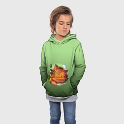 Толстовка-худи детская Catbus Studio Ghibli Котобус, цвет: 3D-меланж — фото 2