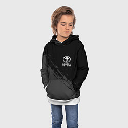 Толстовка-худи детская TOYOTA, цвет: 3D-белый — фото 2
