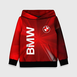 Толстовка-худи детская BMW, цвет: 3D-черный