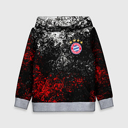 Толстовка-худи детская BAYERN MUNCHEN, цвет: 3D-меланж