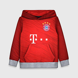 Толстовка-худи детская BAYERN MUNCHEN, цвет: 3D-меланж