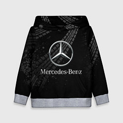 Толстовка-худи детская MERCEDES, цвет: 3D-меланж