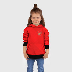 Толстовка-худи детская ARSENAL, цвет: 3D-черный — фото 2