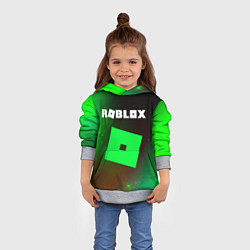 Толстовка-худи детская ROBLOX РОБЛОКС, цвет: 3D-меланж — фото 2
