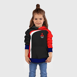 Толстовка-худи детская EVO Racer uniform, цвет: 3D-синий — фото 2