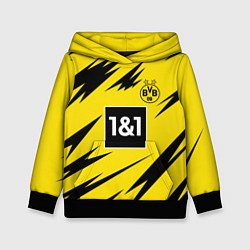 Толстовка-худи детская Reus Borussia Dortmund 20-21, цвет: 3D-черный