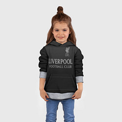 Толстовка-худи детская LIVERPOOL, цвет: 3D-меланж — фото 2