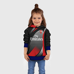 Толстовка-худи детская ARSENAL UNIFORM, цвет: 3D-синий — фото 2