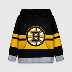Толстовка-худи детская BOSTON BRUINS NHL, цвет: 3D-меланж