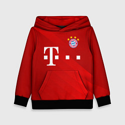 Толстовка-худи детская FC Bayern Munchen, цвет: 3D-черный