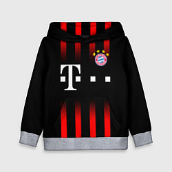 Толстовка-худи детская FC Bayern Munchen, цвет: 3D-меланж