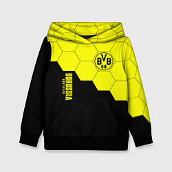 Толстовка-худи детская Borussia Dortmund цвета 3D-черный — фото 1