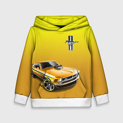 Детская толстовка Ford mustang - motorsport