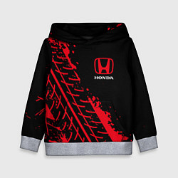 Толстовка-худи детская HONDA ХОНДА, цвет: 3D-меланж