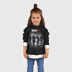 Толстовка-худи детская Mafia, цвет: 3D-белый — фото 2