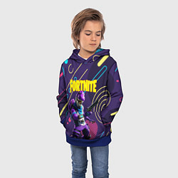 Толстовка-худи детская FORTNITE, цвет: 3D-синий — фото 2
