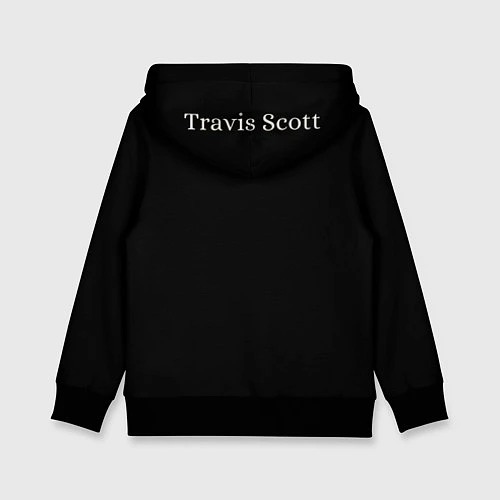 Детская толстовка Travis Scott SL / 3D-Черный – фото 2