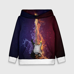 Детская толстовка Гитара огня