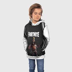 Толстовка-худи детская FORTNITE, цвет: 3D-белый — фото 2