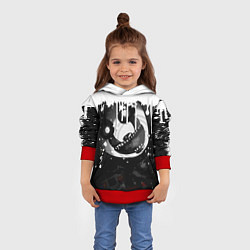 Толстовка-худи детская Five Nights At Freddys - Puppet, цвет: 3D-красный — фото 2