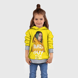 Толстовка-худи детская Billie Eilish Билли Айлиш, цвет: 3D-меланж — фото 2
