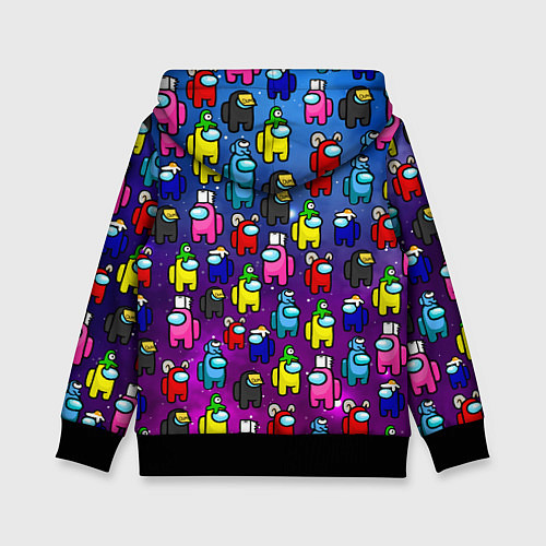 Детская толстовка AMONG US / 3D-Черный – фото 2