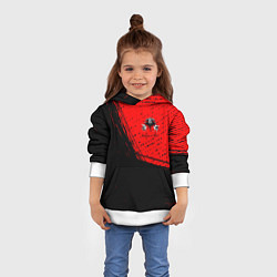 Толстовка-худи детская КОРОЛЬ И ШУТ, цвет: 3D-белый — фото 2