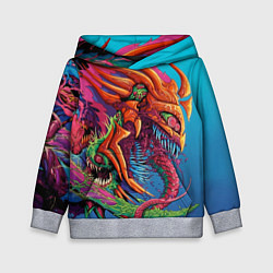 Толстовка-худи детская HyperBeast, цвет: 3D-меланж