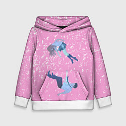 Толстовка-худи детская Форма голоса, цвет: 3D-белый