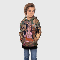 Толстовка-худи детская BRING ME THE HORIZON ART, цвет: 3D-черный — фото 2