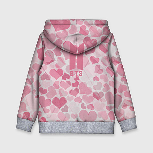 Детская толстовка BTS / 3D-Меланж – фото 2