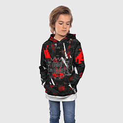 Толстовка-худи детская Watch Dogs: Legion, цвет: 3D-белый — фото 2