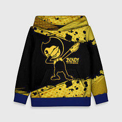 Толстовка-худи детская BENDY AND THE INK MACHINE, цвет: 3D-синий