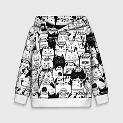 Детская толстовка Котики